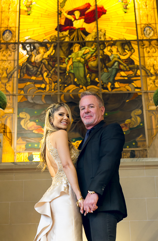 Recepção intima  de noivado com noivos estrangeiros em casa Julieta de Serpa