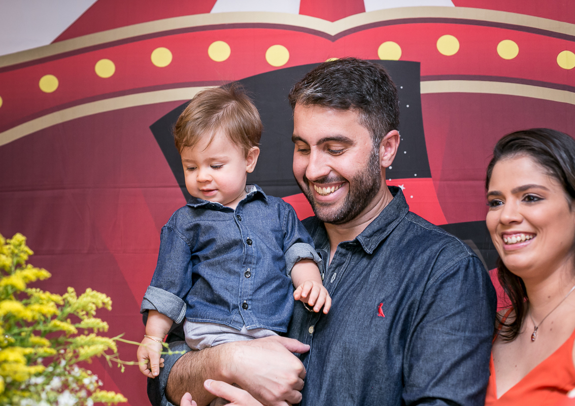 Fotografia em  festa de aniversario de 1 ano Circo do Eric