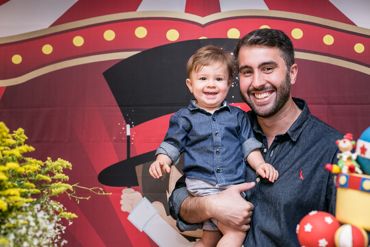Festa infantil tema circo