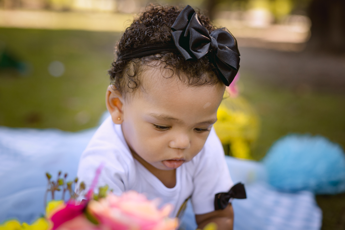 Ensaio infantil Smash the cake temático 