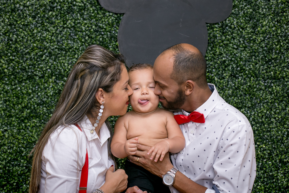 Fotografia afetiva em festa infantil do Michey