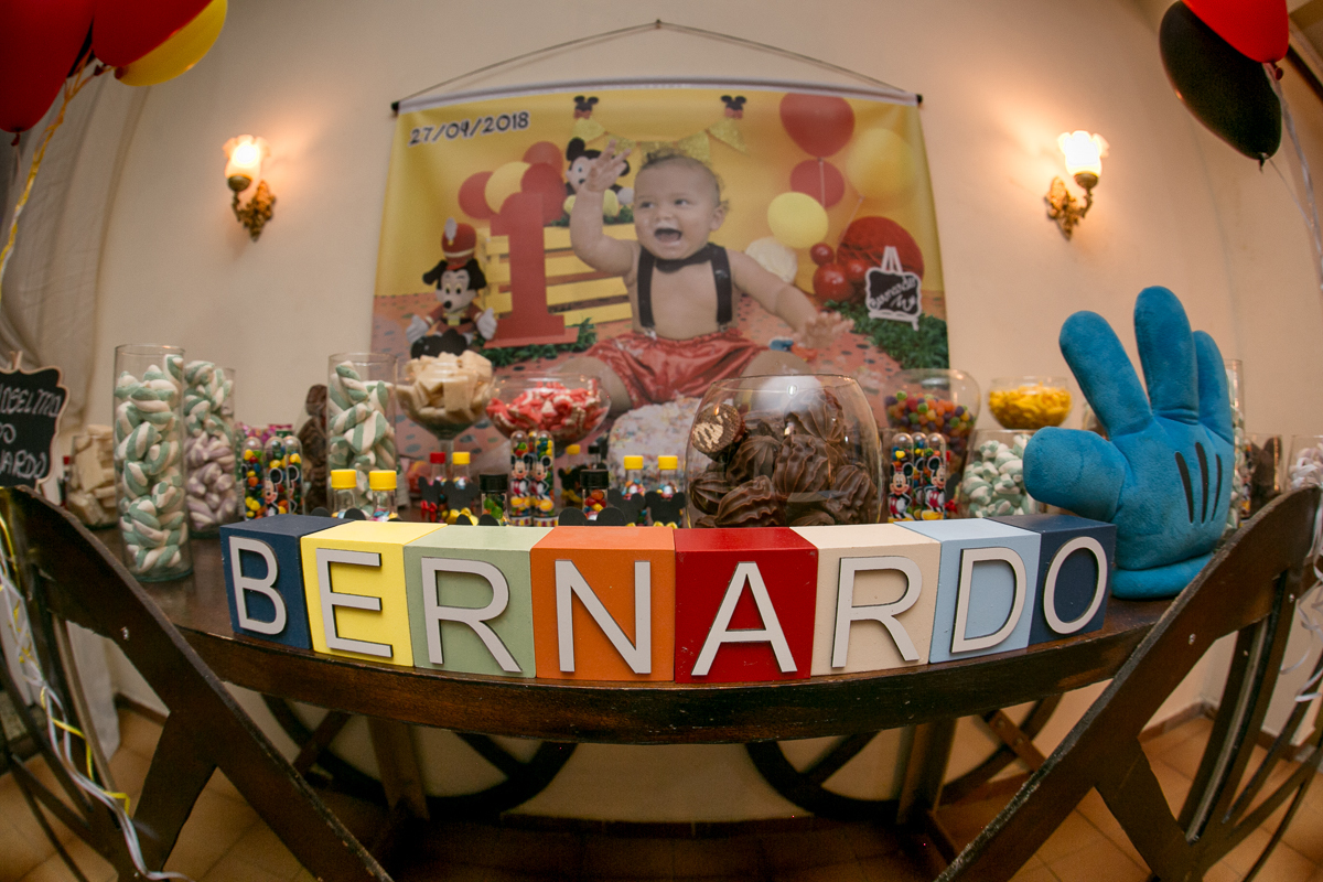 Festa infantil Mickey  Mesa Decoração