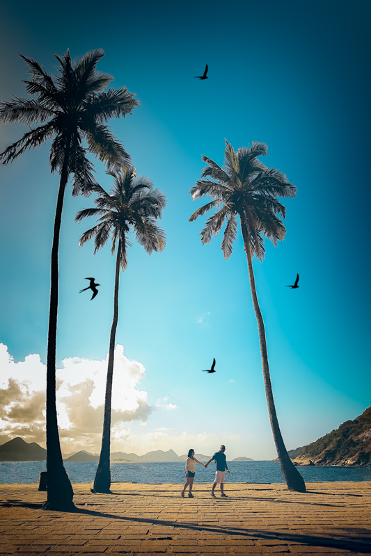 Ensaio Casal na Natureza Urca