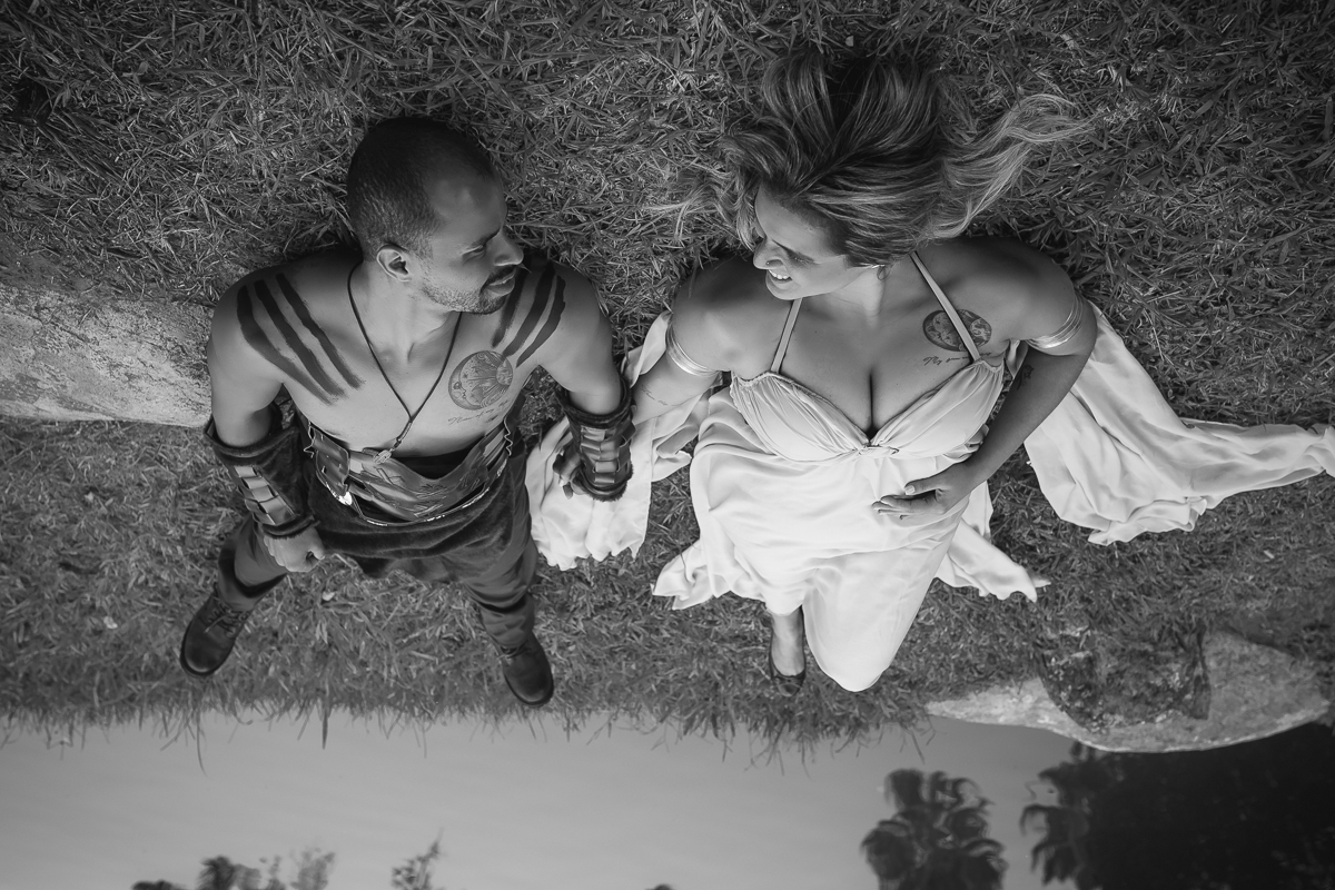 Ensaio Casal externo fotografia temática Campo de São Bento Niterói