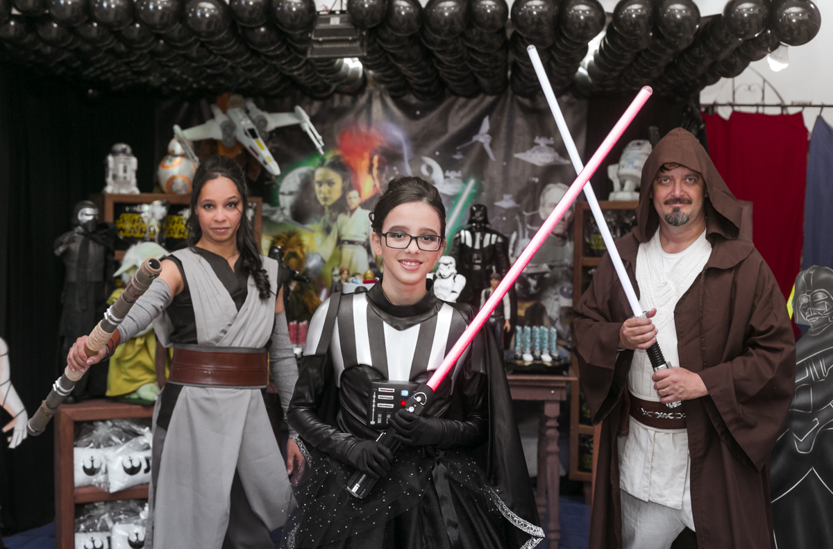 Festa debutante Com o Tema do Star Wars Linda