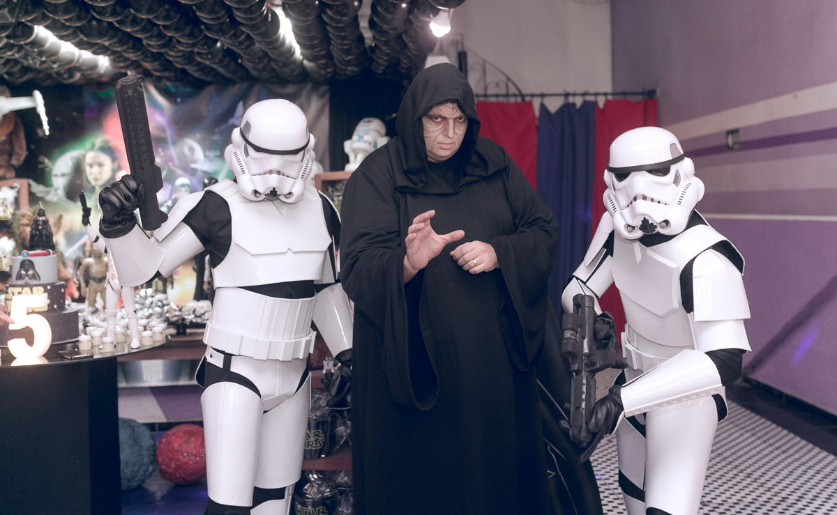 Cosplays soldados Wars karetas de bangu