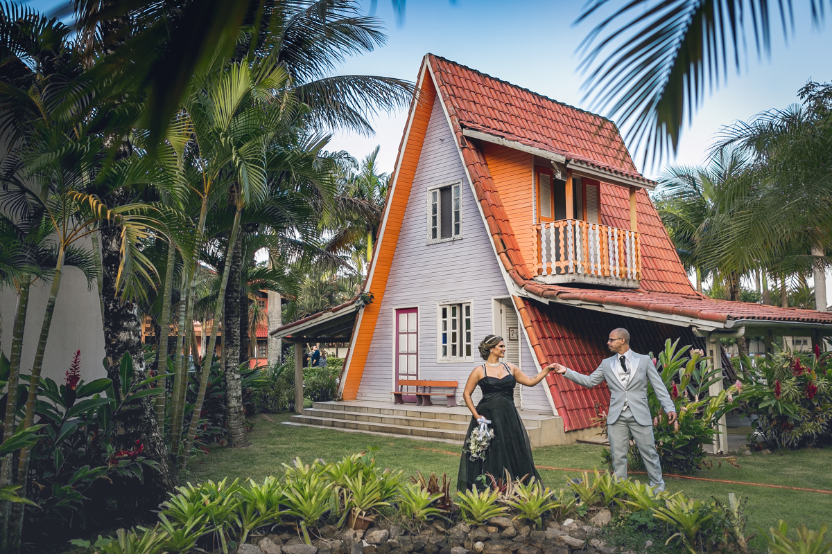 Casamento realizado no Sítio Villagio
