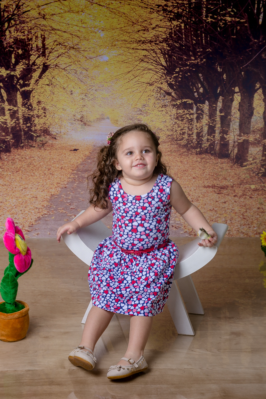 Ensaio fotográfico infantil menina