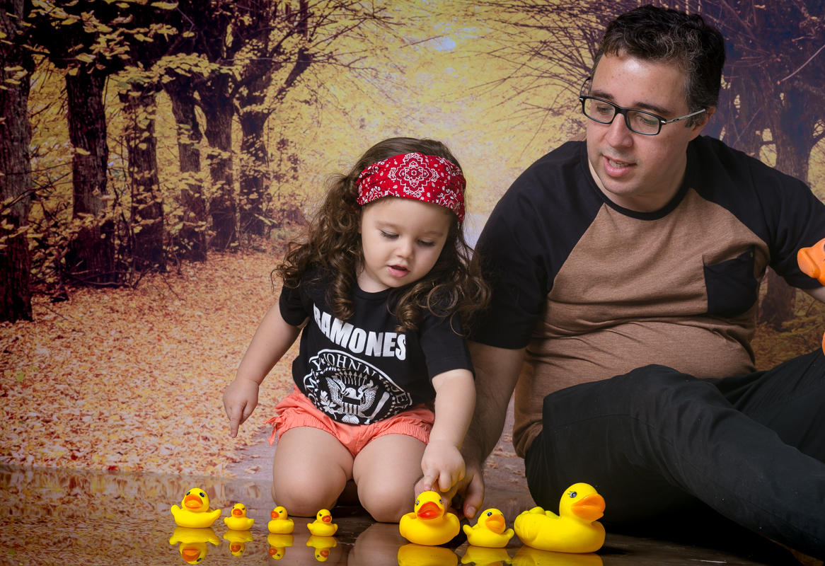 Fotografia em estúdio ensaio ensaio família 