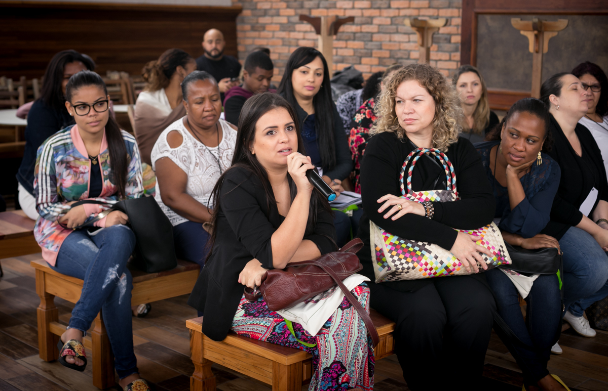 depoimentos das alunos no workshop Vanessa Mark em Espaço João e Maria-Bangu