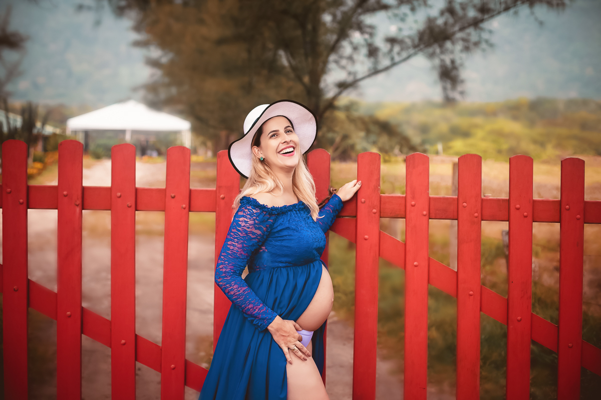 Ensaio de gestante externo em Praia/Grumari