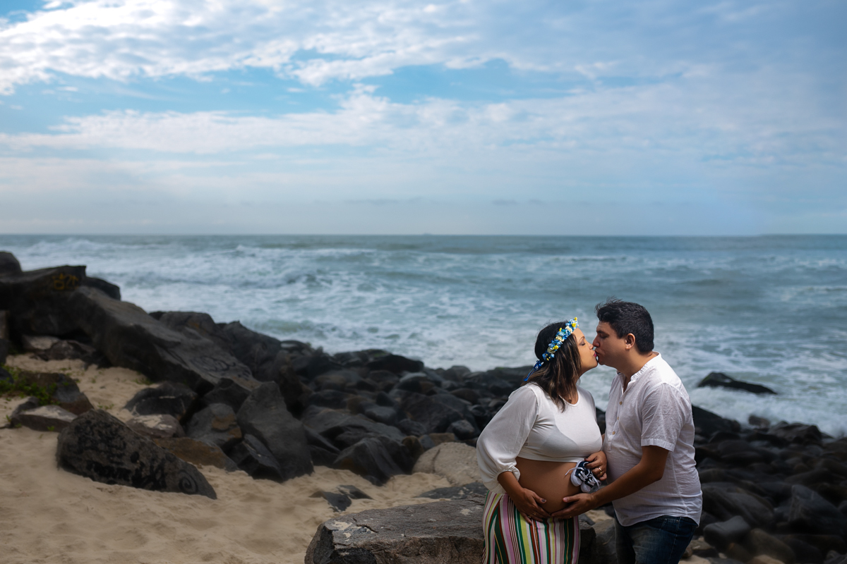 Book fotográfico de gestante em Prainha/RJ 
