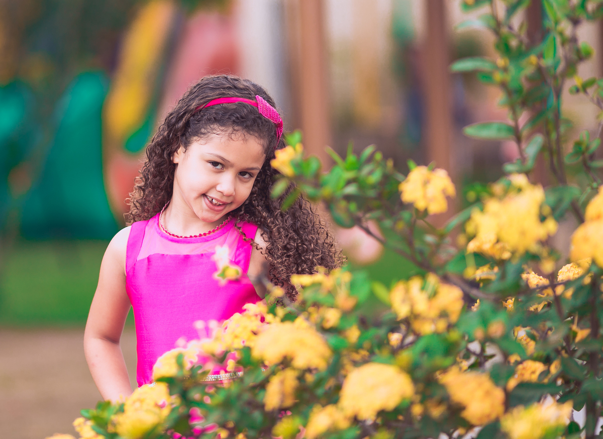 Ensaio externo infantil mundo LOL em Campo Grande/RJ