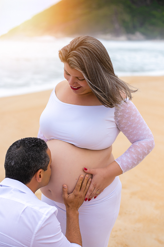 Book gestante RJ-Grumari-Praia