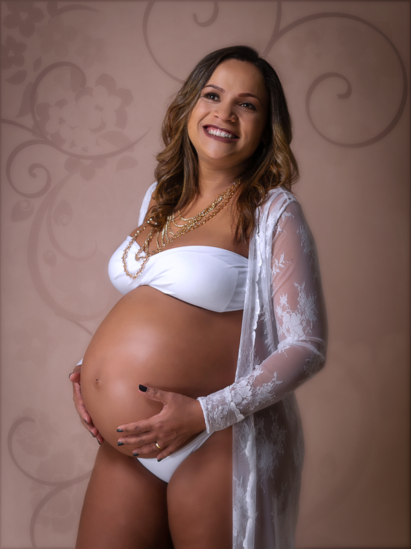 Fotógrafo de gestante em estúdio na zona oeste, Realengo/RJ 
