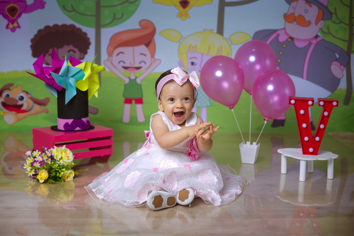 Ensaio do bita em estúdio aniverário de 1º aninho