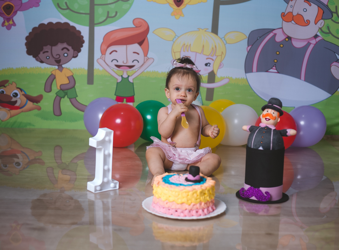 Smash the cake aniversário de 1º aninho