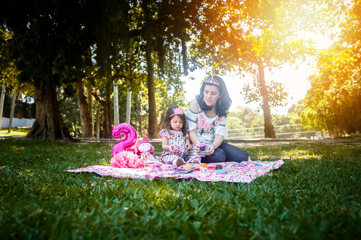 Ensaio Externo temático Lúdico das  princesas/Quinta da boa vista/RJ