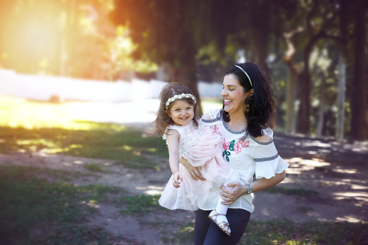 Fotografia afetiva em ensaio infantil das princesas externo/RJ
