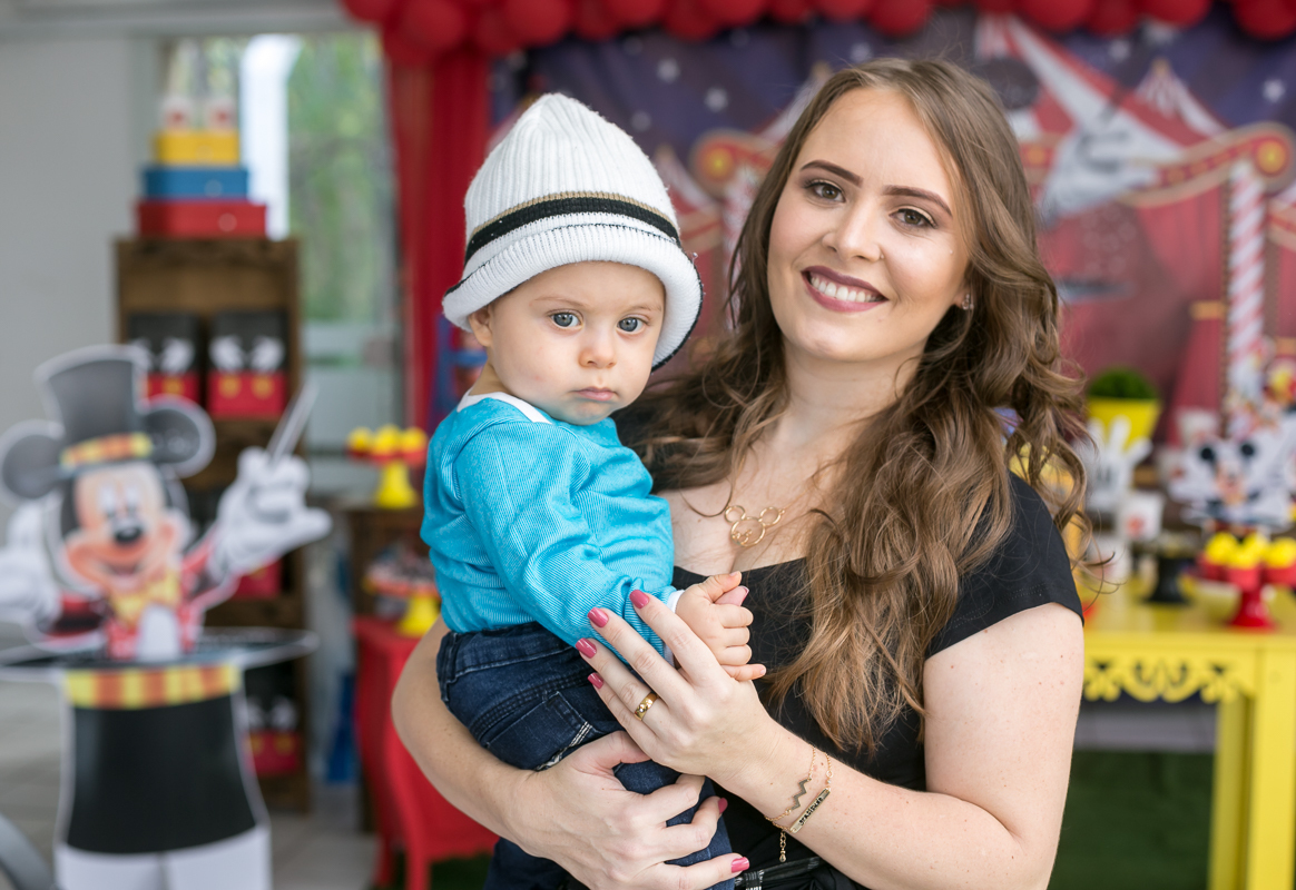 Festa de 1 ano Circo do Mickey em Condomínio Portal do Sol-Belford Roxo RJ 
