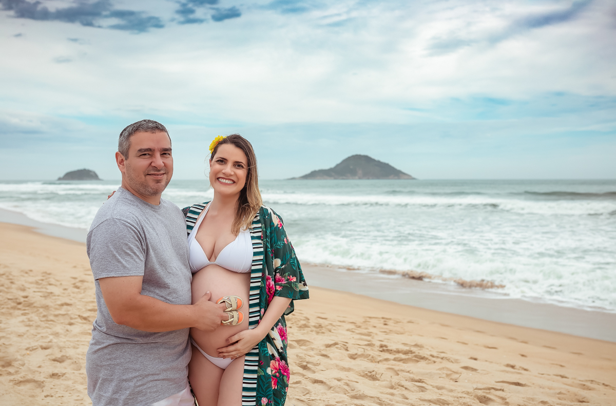 Gestante - book gestante - fotografo em RJ - ensaio fotográfico - gestação - maternidade-praia/Grumari