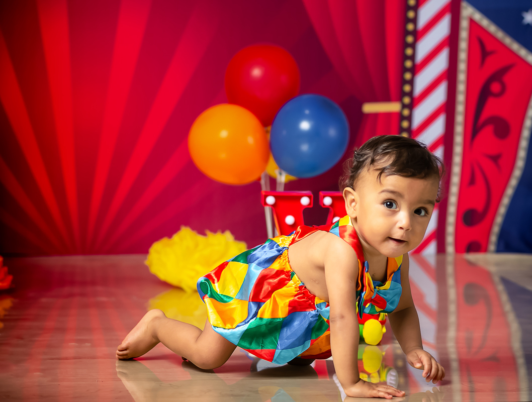 Ensaio infantil menino em estúdio 