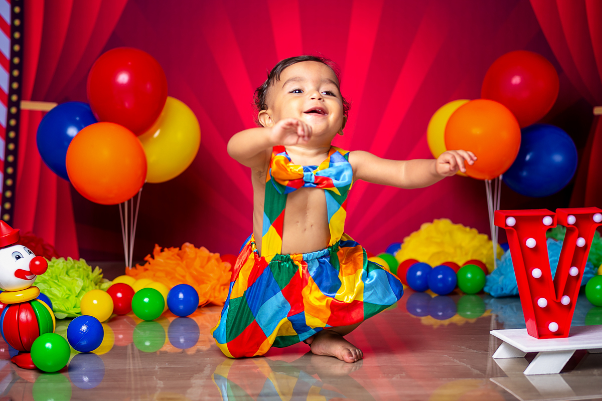 Ensaio de criança em estúdio em Realengo/RJ