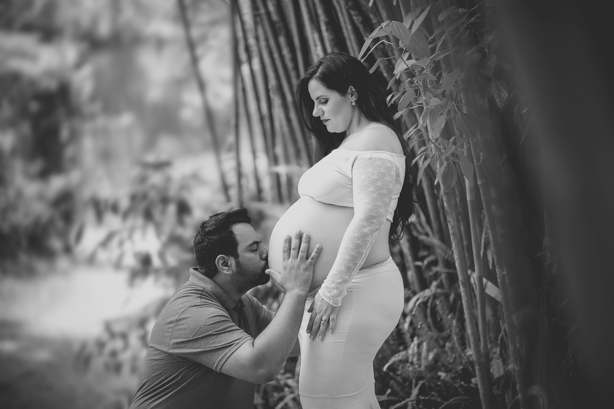 Ensaio externo de gestante no Parque Crémerie/Petrópolis