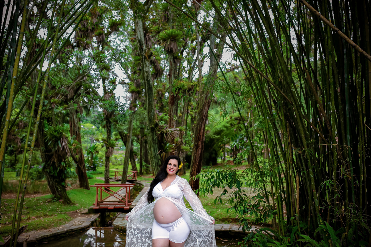 Ensaio de gestante no Parque Crémerie/Petrópolis