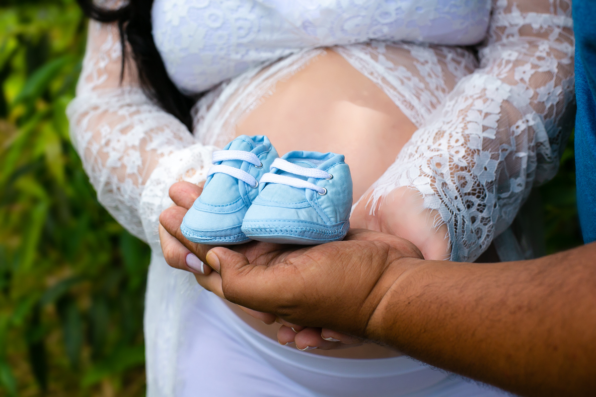 Book fotográfico de gestante no Parque Crémerie em Petrópolis/RJ