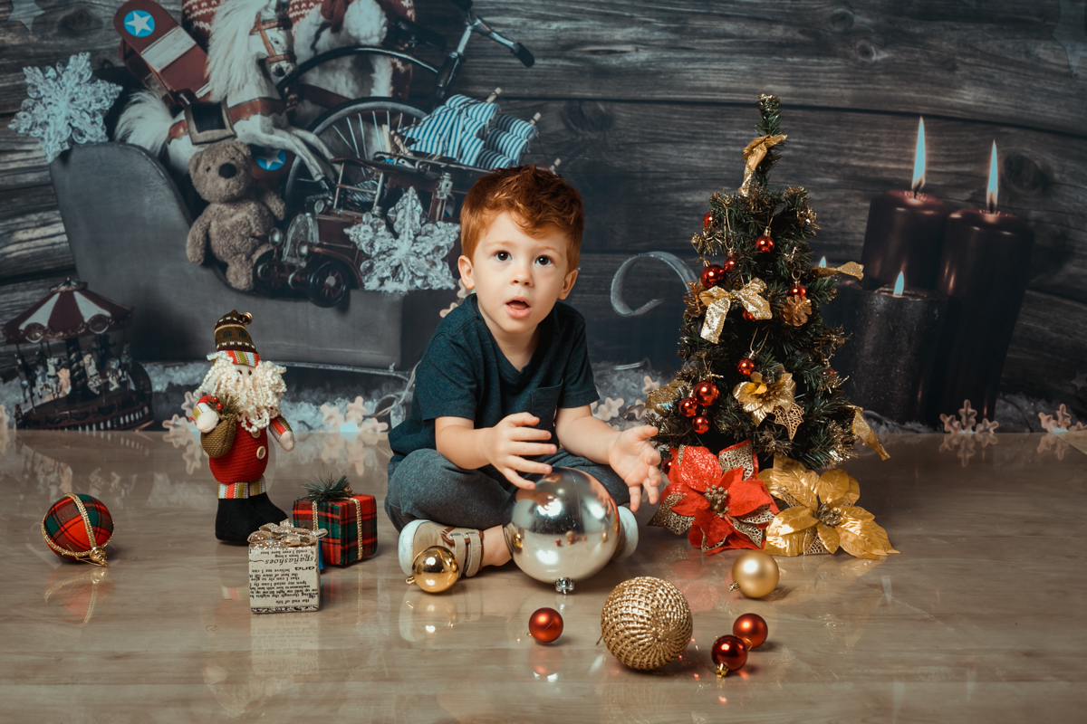 Ensaio de natal em estúdio na zona  oeste Rj