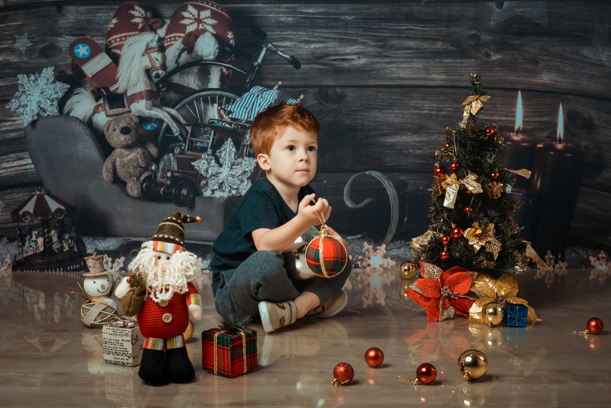 Ensaio Natalino infantil em estúdio -RJ