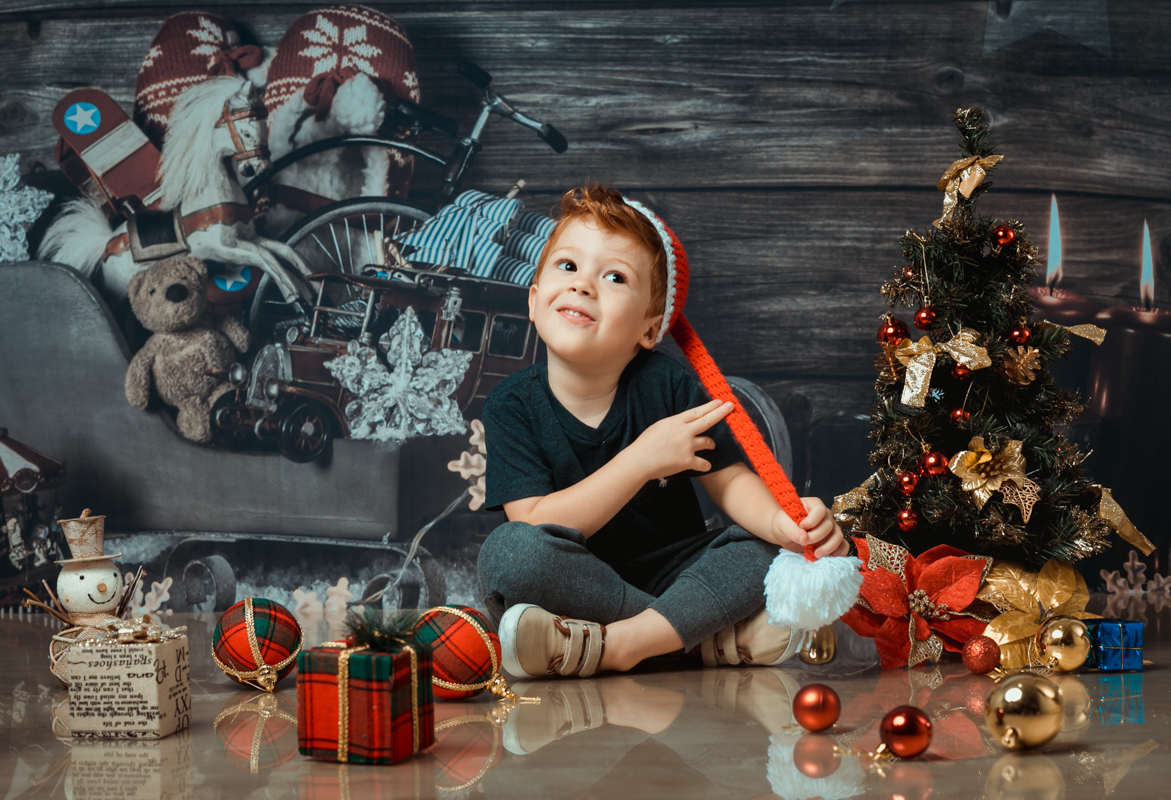 Book fotográfico de Natal com o modelo infantil @yuri.ruivo/RJ