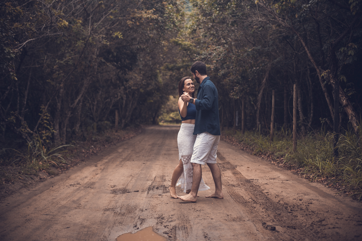 Bailando em ensaio Pré-Casamento