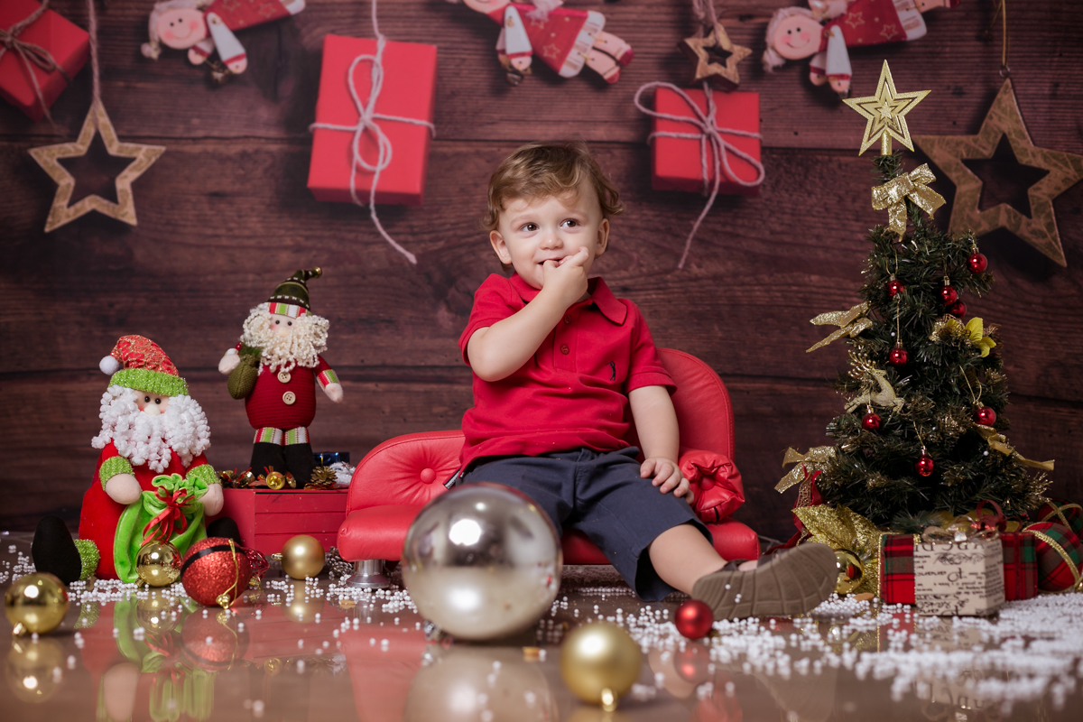 Ensaio Fotográfico Natalino em Estúdio/RJ
