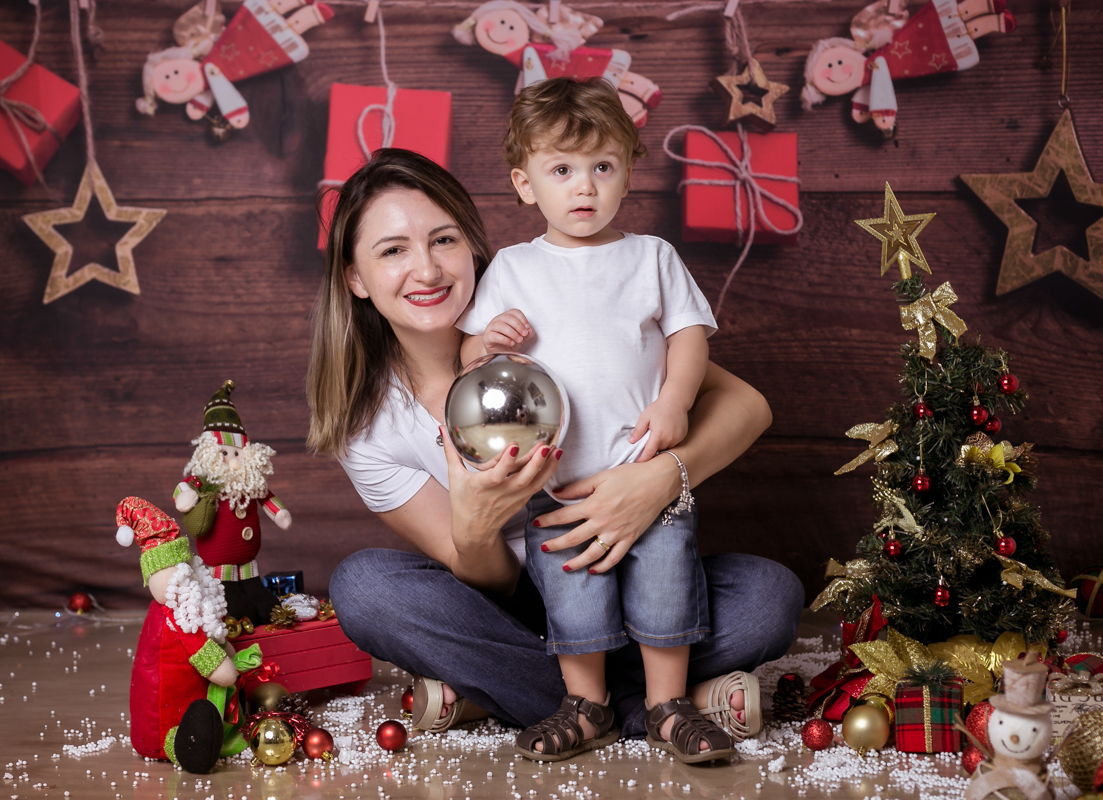 Fotografia de família em sessão fotográfica de Natal/RJ