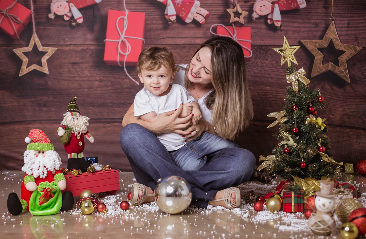 Ensaio infantil em estúdio temático