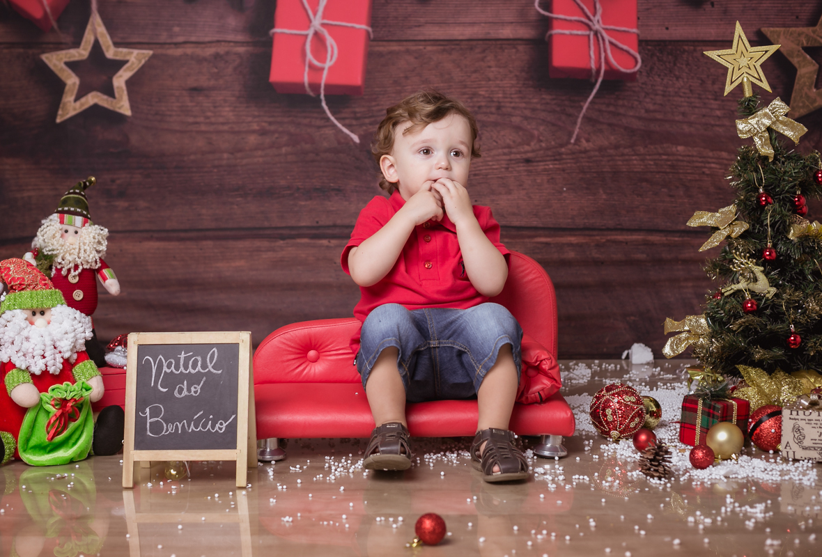 Book fotográfico infantil temático  Natal do Benício