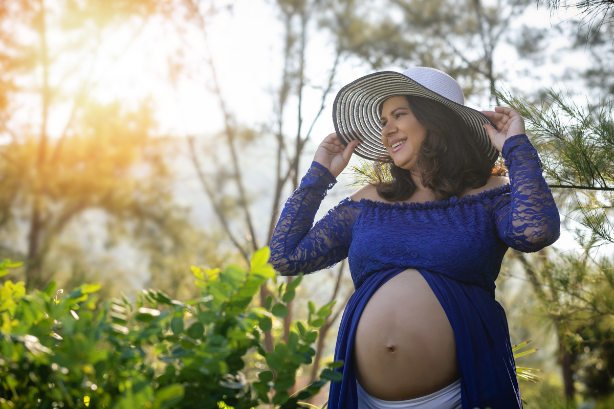 Ensaio gestante Liliane na praia/RJ