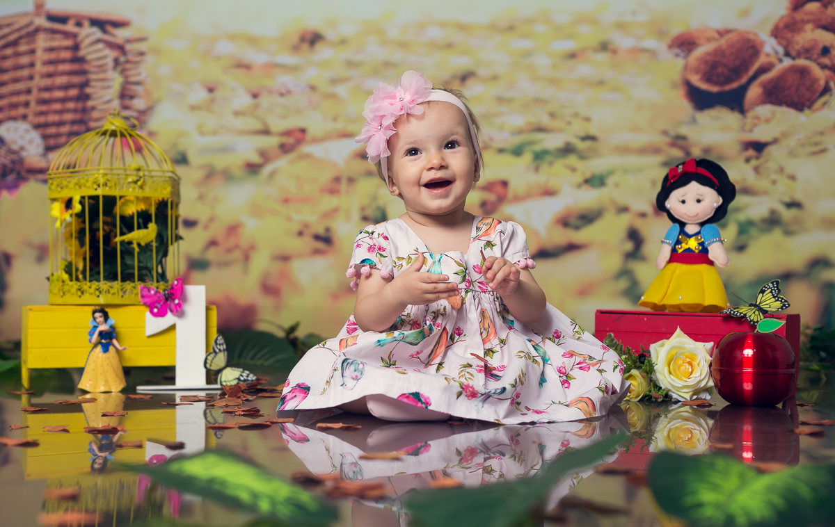 Book fotográfico em estúdio temático da Branca de Neve/RJ