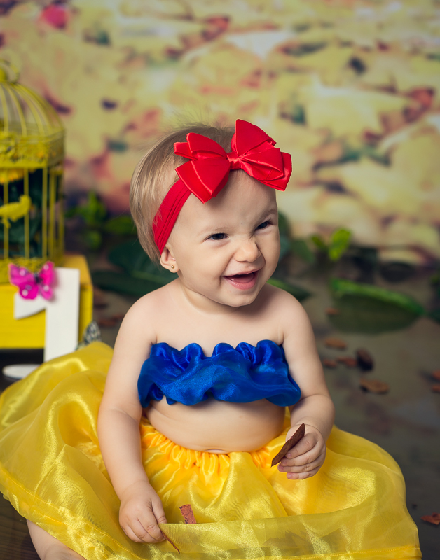 Ensaio Infantil Branca de Neve em Smash the Cake