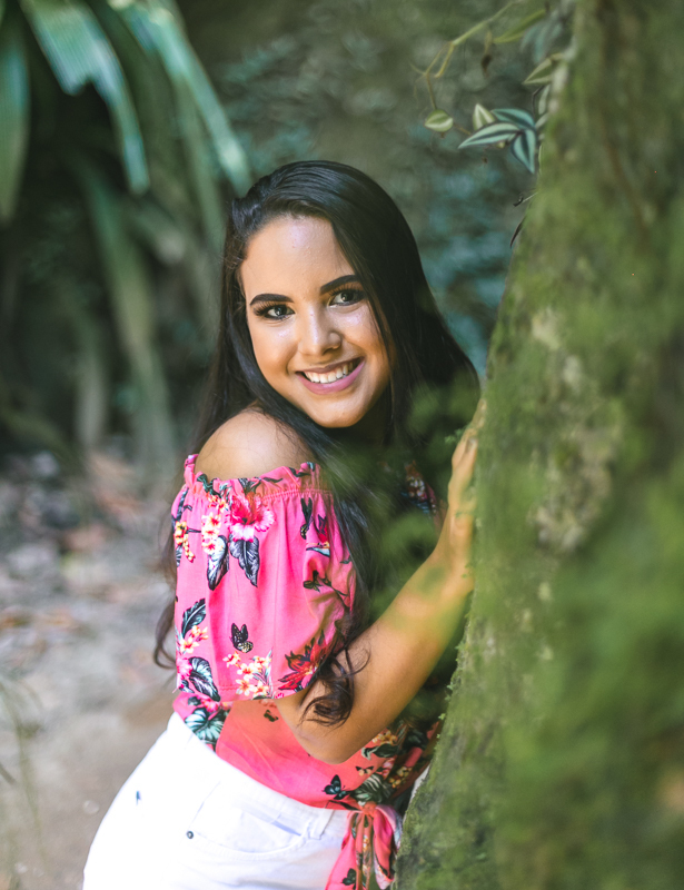 Book fotográfico Debutante realizado no Parque Lage-RJ 