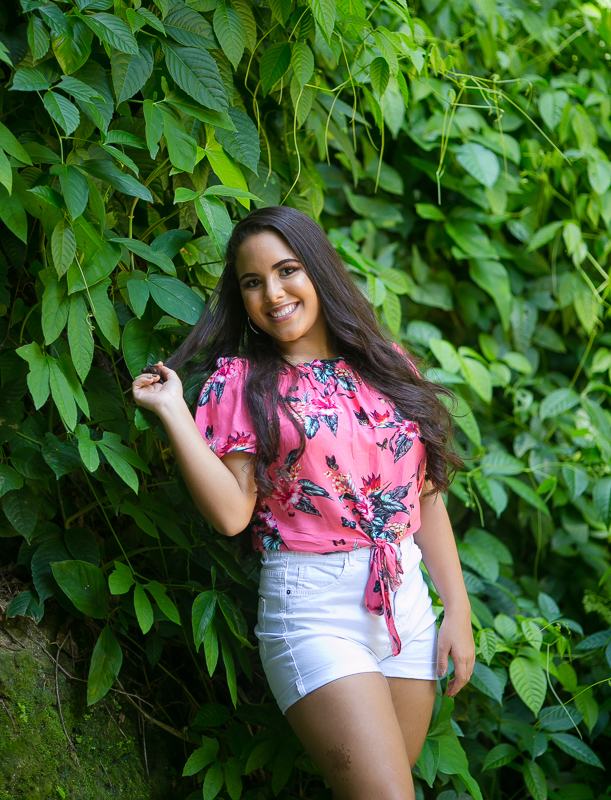 Ensaio Pré 15 anos feito no Parque Lage-RJ