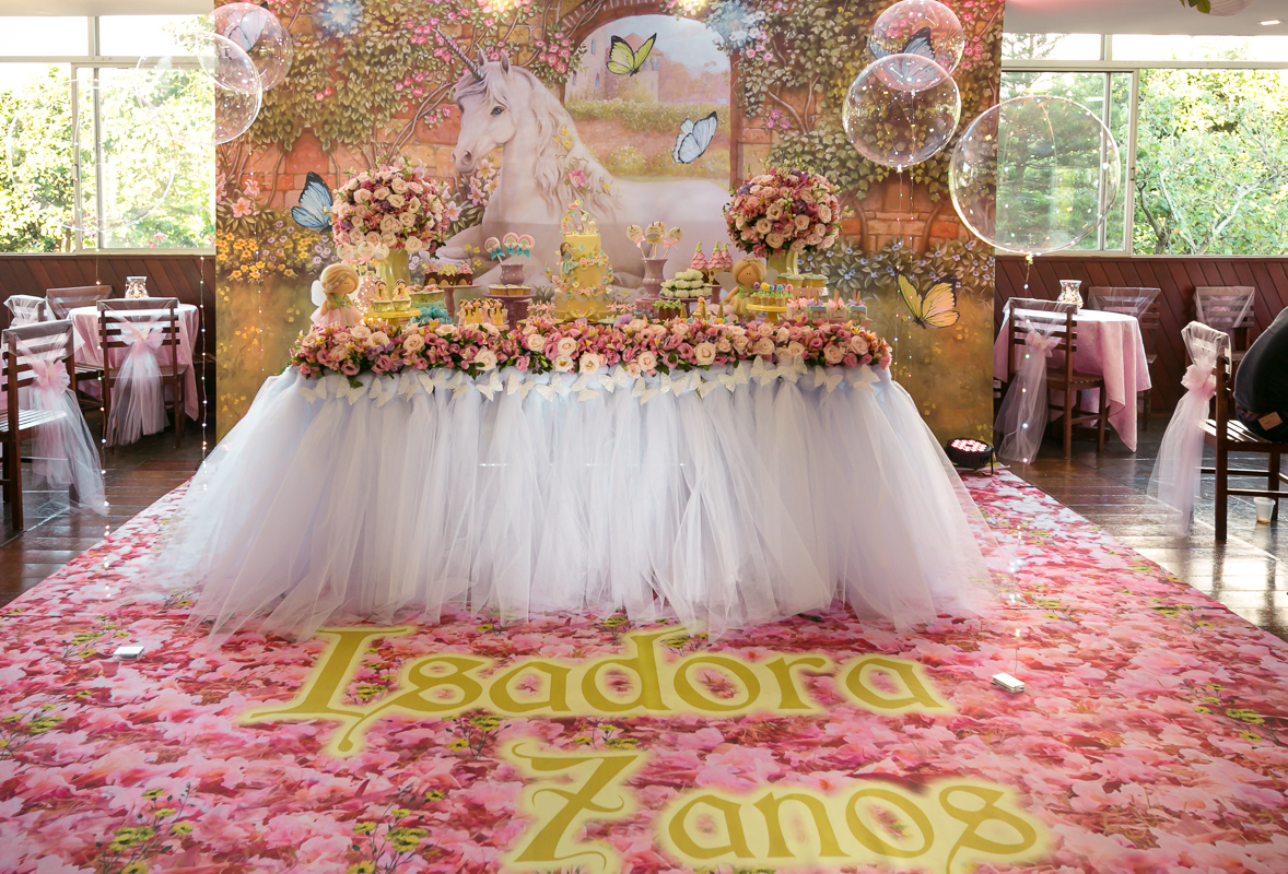 Festa temático unicórnio em condomínio pontões da barra/RJ