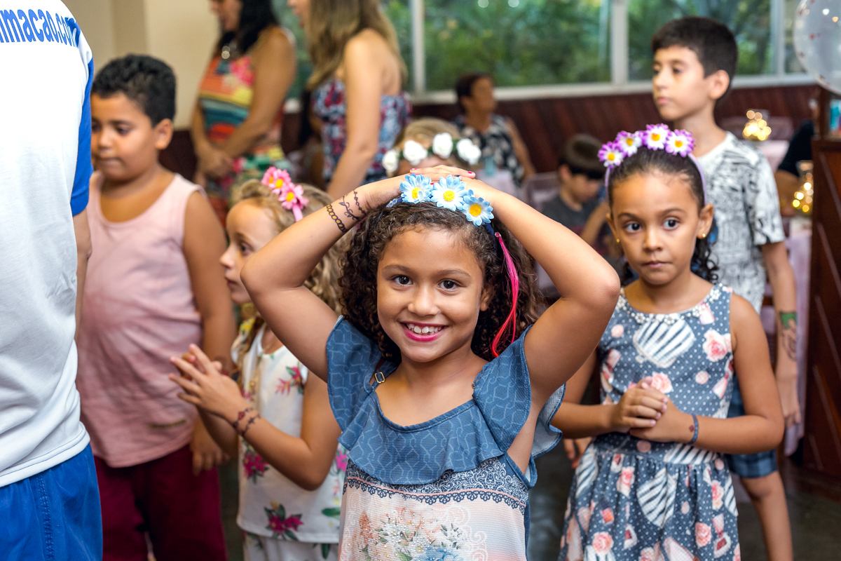 alegria e diversão em  festa infantil no condomínio pontões da barra-RJ