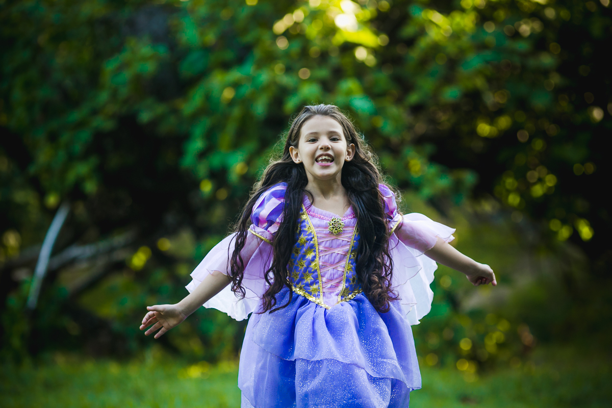 Book fotográfico temático Rapunzel feito na Quinta da Boa Vista-São Cristovão/RJ