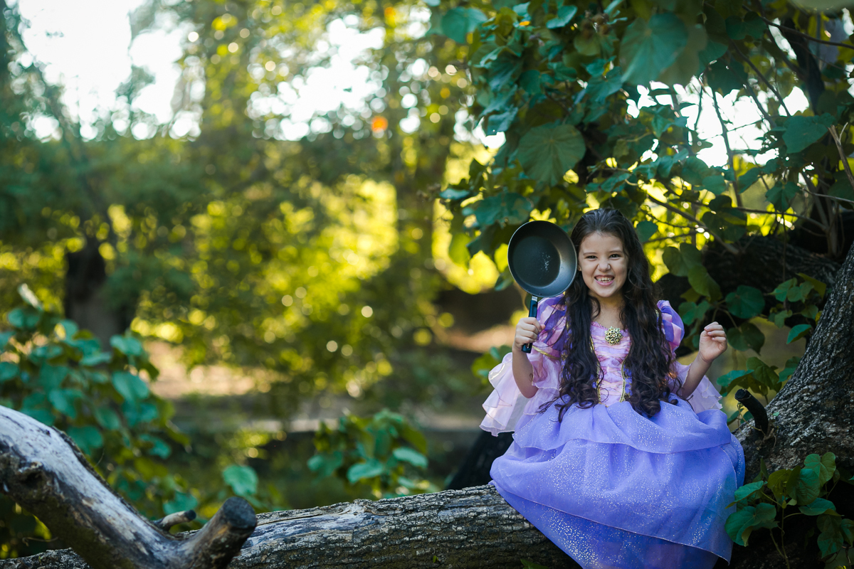 Ensaio fotográfico infantil temático rapunzel/quinta da boa vista/RJ