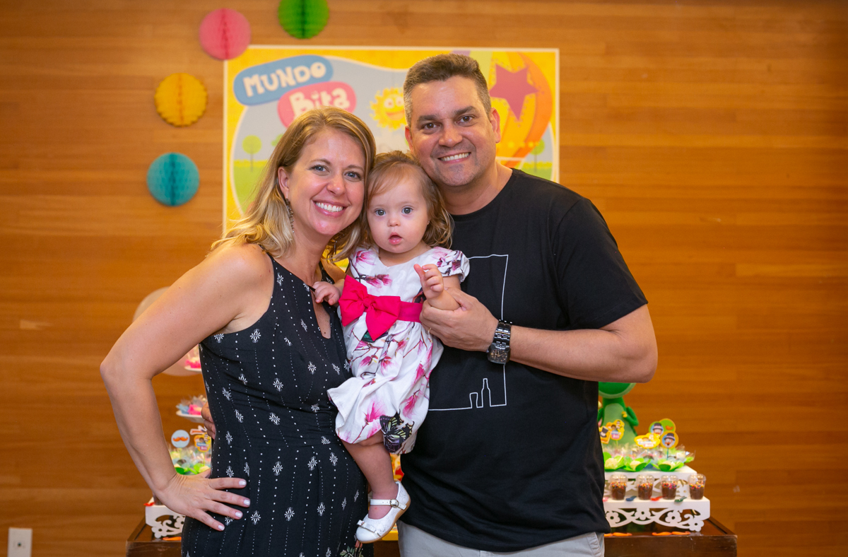 Fotografia de família em aniversário infantil RJ