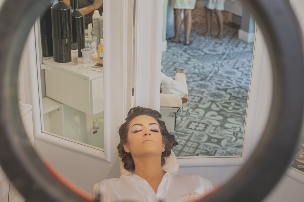 Making-Of maquiagem  Noiva e,m casa de festa bistro 160
