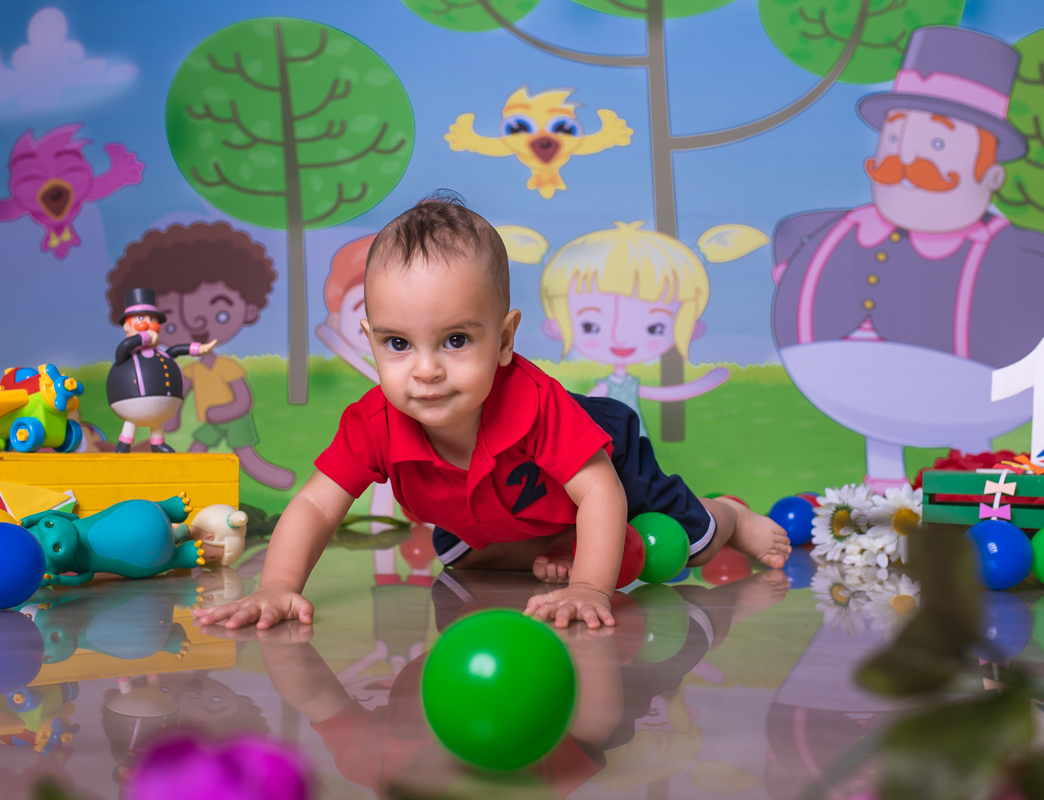 ensaio-book fotográfico infantil-temático em estúdio